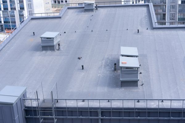 Single Ply Roof Installation in Westfield
