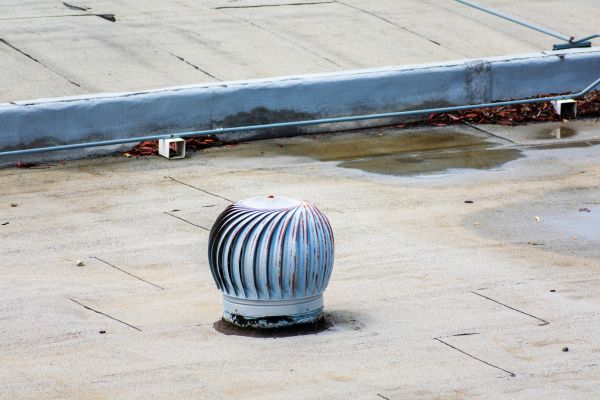 Flat Roof Vent Installation in Westfield